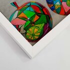 Quadro Com Moldura Frutas Em Pop Art