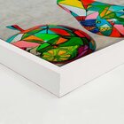 Quadro Com Moldura Frutas Em Pop Art