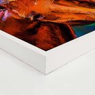 Quadro Com Moldura Horses