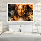 Quadro Com Moldura Lady Of Creation