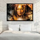 Quadro Com Moldura Lady Of Creation