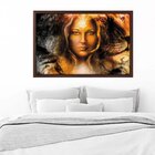 Quadro Com Moldura Lady Of Creation