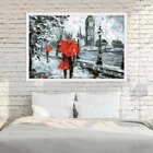 Quadro Com Moldura London Red