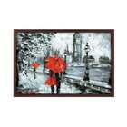 Quadro Com Moldura London Red