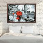 Quadro Com Moldura London Red