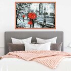 Quadro Com Moldura London Red
