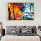 Quadro Com Moldura Margens Do Sena