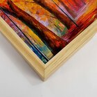 Quadro Com Moldura Margens Do Sena