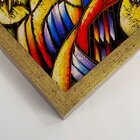 Quadro Com Moldura Máscaras Gregas