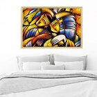 Quadro Com Moldura Máscaras Gregas