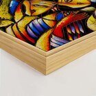 Quadro Com Moldura Máscaras Gregas