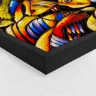 Quadro Com Moldura Máscaras Gregas