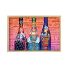 Quadro Com Moldura Matrioskas Ocidentais