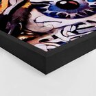 Quadro Com Moldura Olhos Azuis Abstrato