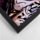 Quadro Com Moldura Olhos Azuis Abstrato