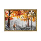 Quadro Com Moldura Outono Chuvoso