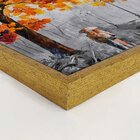 Quadro Com Moldura Outono Chuvoso