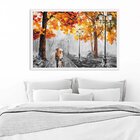 Quadro Com Moldura Outono Chuvoso