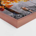 Quadro Com Moldura Outono Chuvoso