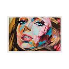 Quadro Com Moldura Painting Girl