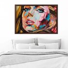Quadro Com Moldura Painting Girl
