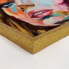 Quadro Com Moldura Painting Girl