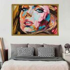 Quadro Com Moldura Painting Girl