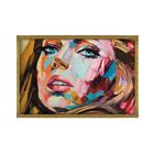 Quadro Com Moldura Painting Girl