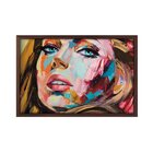 Quadro Com Moldura Painting Girl