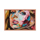 Quadro Com Moldura Painting Girl