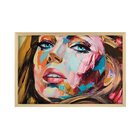 Quadro Com Moldura Painting Girl