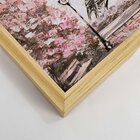 Quadro Com Moldura Primavera Em Paris