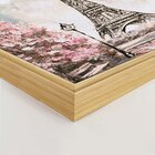 Quadro Com Moldura Primavera Em Paris