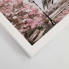 Quadro Com Moldura Primavera Em Paris