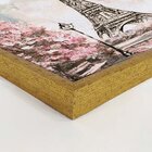 Quadro Com Moldura Primavera Em Paris