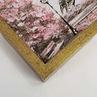 Quadro Com Moldura Primavera Em Paris