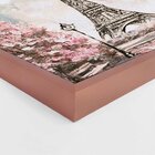 Quadro Com Moldura Primavera Em Paris