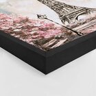 Quadro Com Moldura Primavera Em Paris
