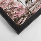 Quadro Com Moldura Primavera Em Paris