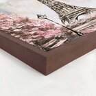 Quadro Com Moldura Primavera Em Paris