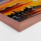 Quadro Com Moldura Resplendor Do Sol