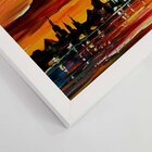 Quadro Com Moldura Resplendor Do Sol