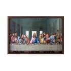 Quadro Com Moldura Santa Ceia