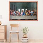 Quadro Com Moldura Santa Ceia