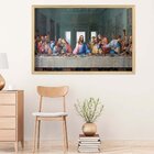 Quadro Com Moldura Santa Ceia