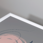 Quadro Com Moldura Vaso Abstrato