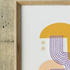 Quadro Com Textura Abstract