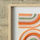 Quadro Com Textura Arcos