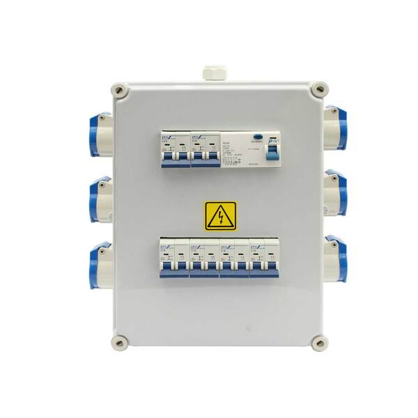 Quadro Com Tomadas Canteiro De Obras Robo Strahl Uc-3853/b