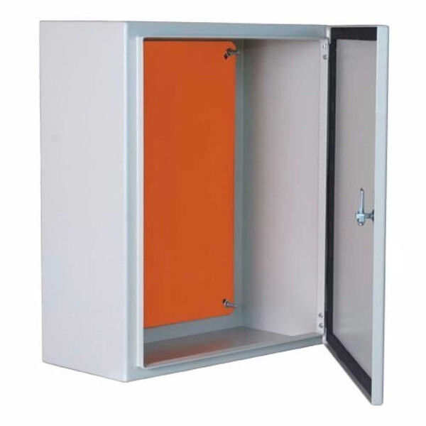 Quadro Comando 80x50x20 Com Flange Caixa Montagem Painel Opção